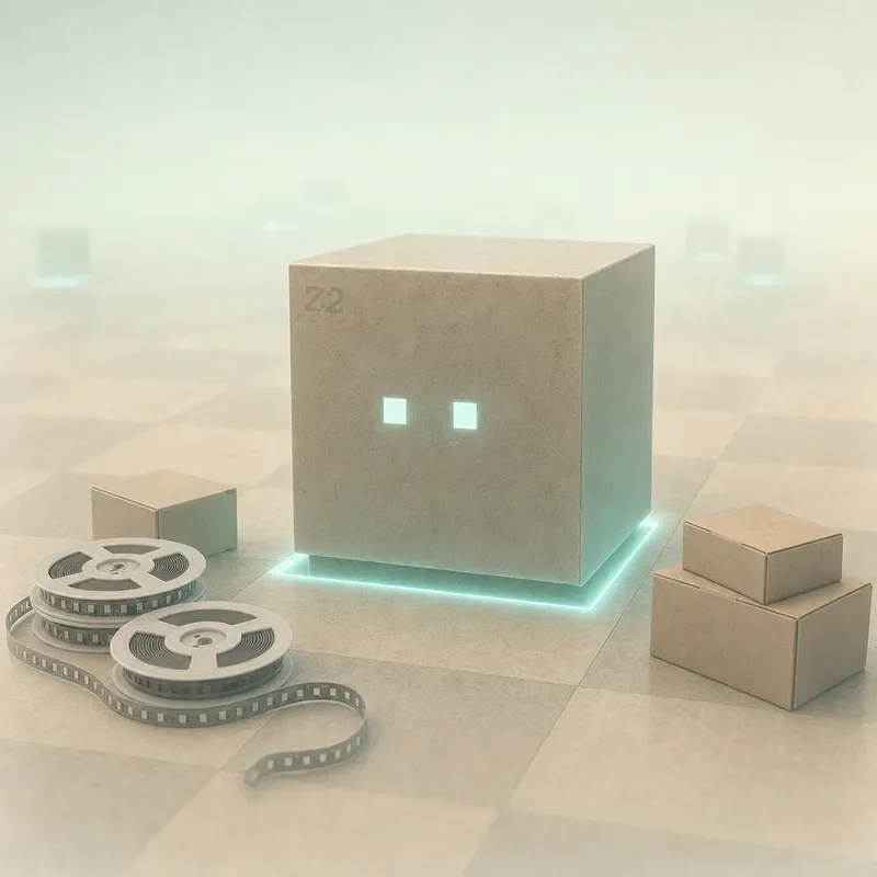 Procurement AI Agent: Z2 cube character