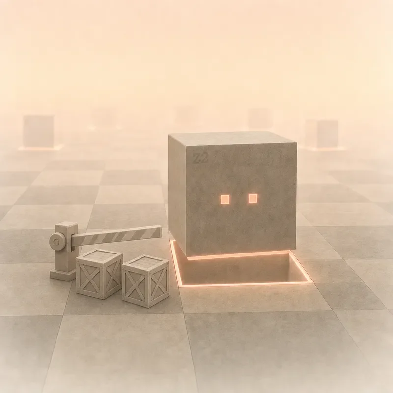 Trade Compliance AI Agent: Z2 cube character