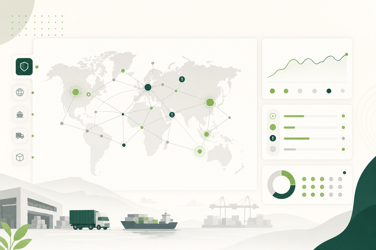 Real-time risk detection and predictive analytics dashboard